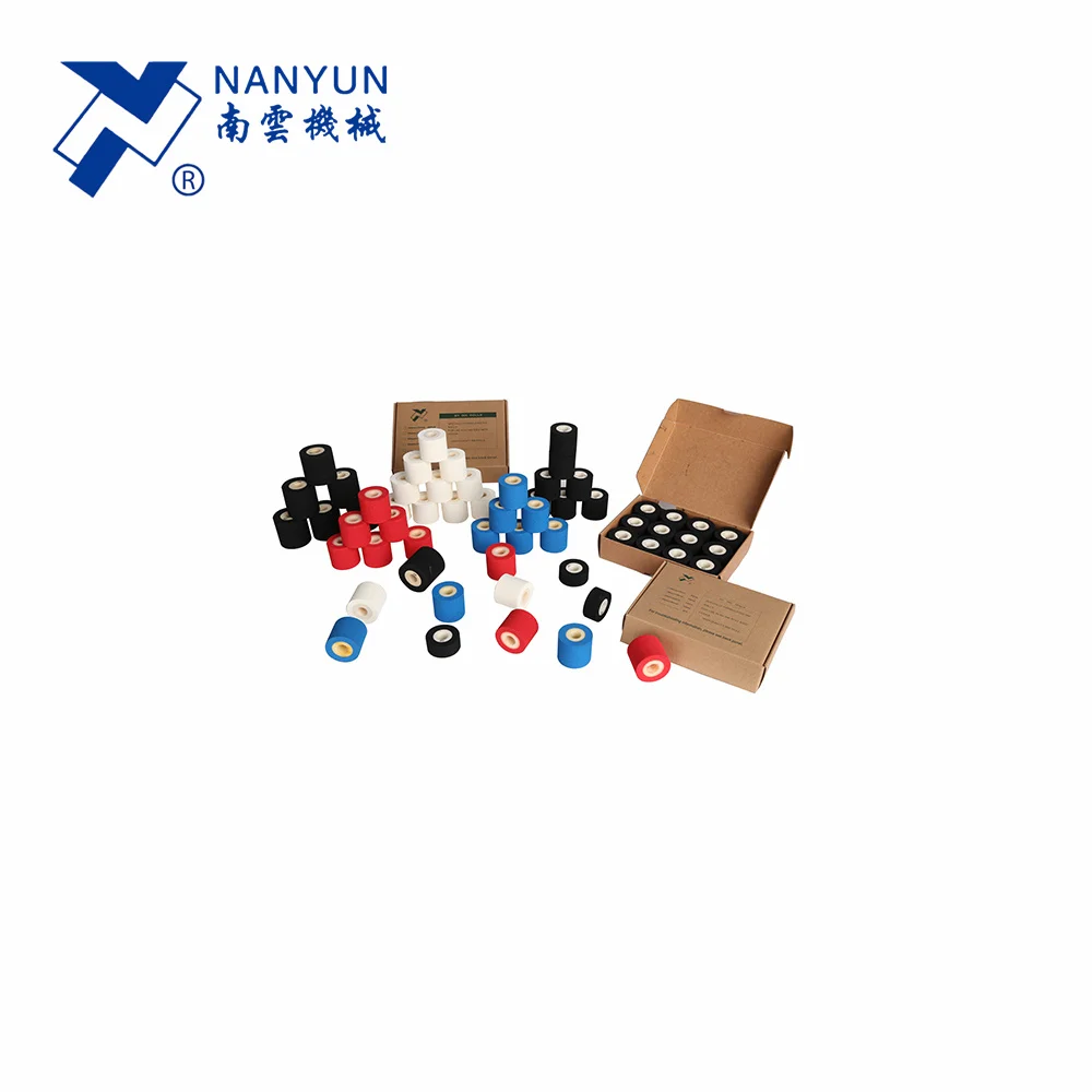 Factory Sale Black High Temperature Solid Roller 36mm*32mm Quick Dry Hot Melt Ink Roll For Expiry Date Coder