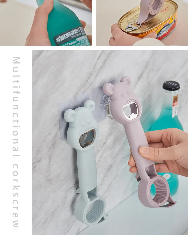 hot selling beer beverage opener multi-purpose can opener red wine opener