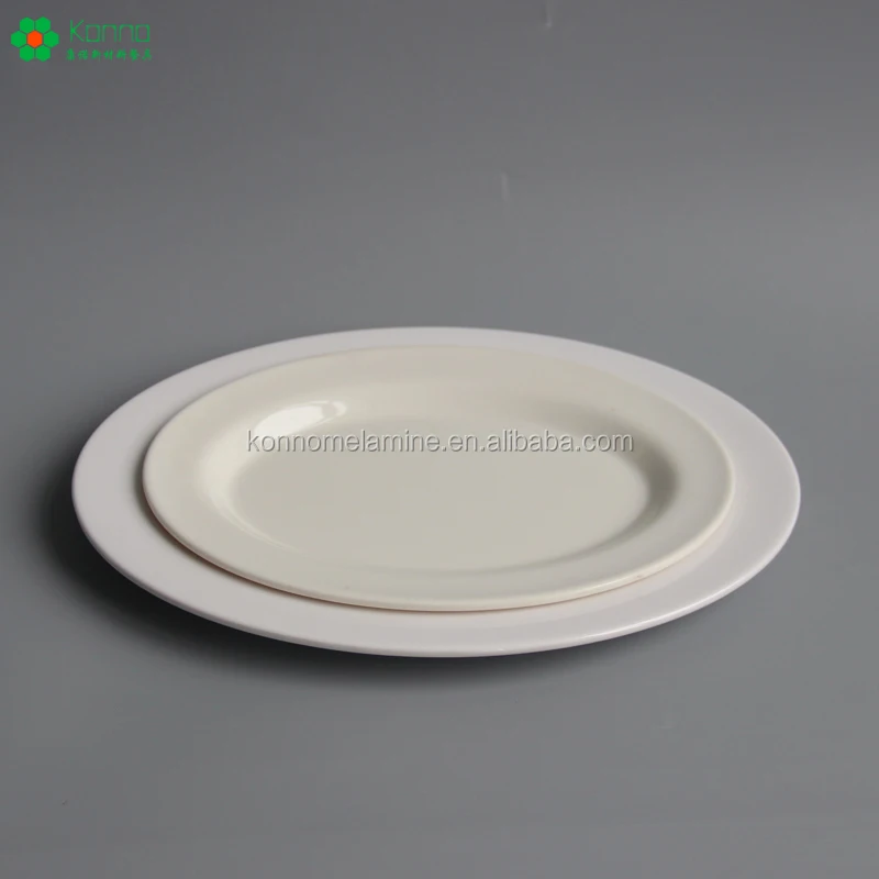 
A5 melamine plate Custom Design Colored Flat Cheap Restaurant Melamine Dinner Plates 