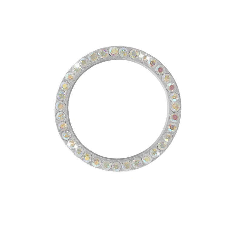 Bling Car Accessories Decor Car Start Button Cover Diamond Ring Bling Decorative Car Switch One Button Engine Ring Cover