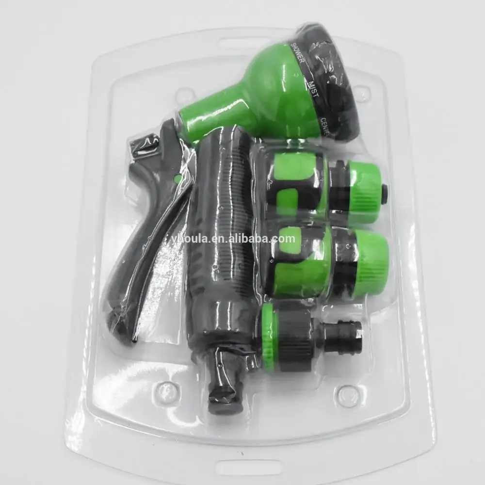 
High Quality 8 Pattern Garden Water Gun Promotion Plastic Garden Hose Nozzle Spray 
