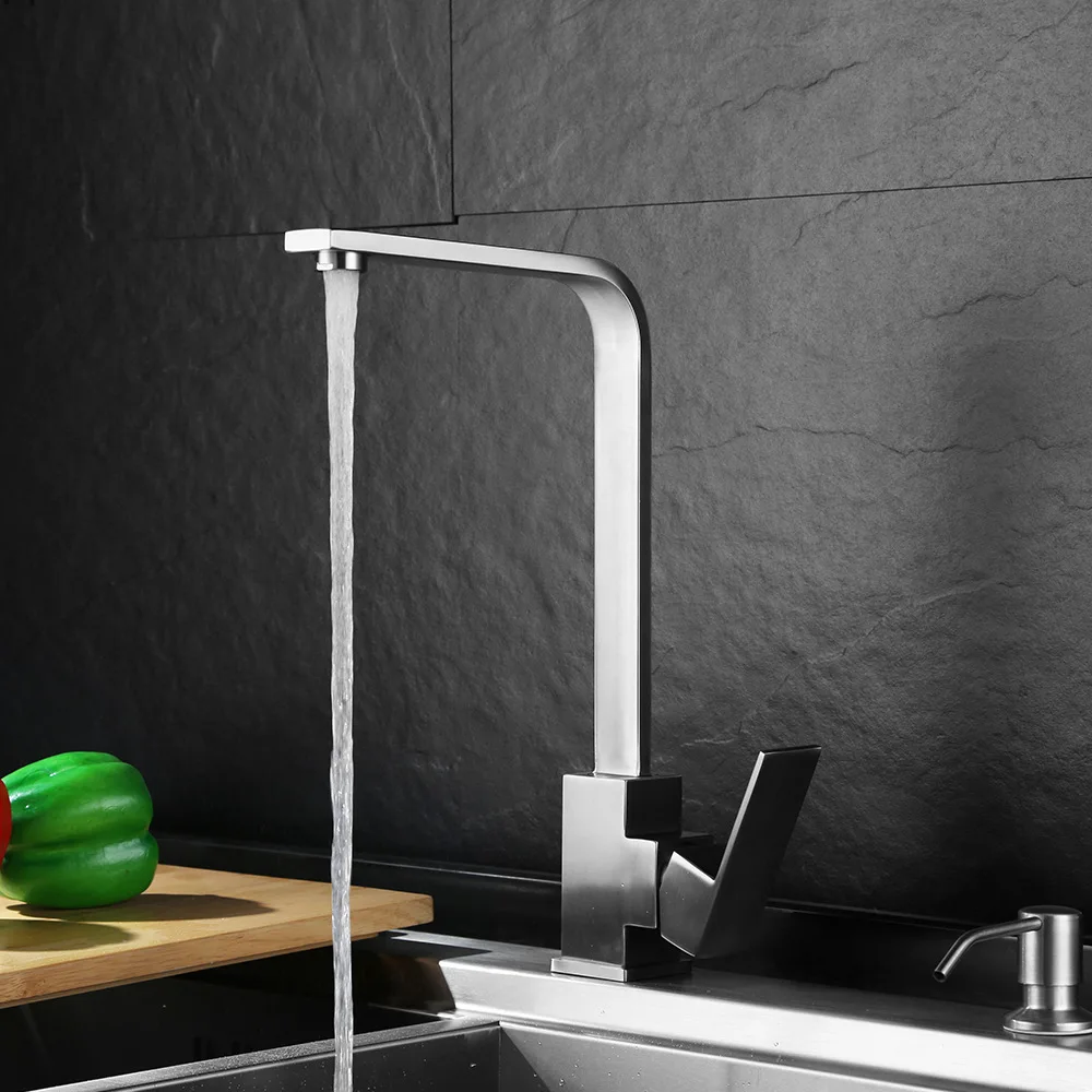 LULUMOM Kitchen Faucet Origin Manufacturer Pull Out Tap Stainless Steel Kitchen Sink Faucet Hot and Cold Mixer Smart Kitchen