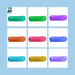 Amazon Hot Sale Green Blue Inflatable Lounger Air Sofa Perfect for Beach Chair Camping Inflatable Chair