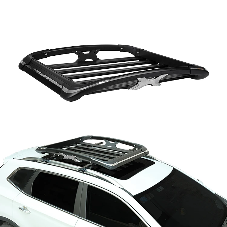 High Quality 4x4 Auto accessories Powder Coating Universal Car Roof Rack With Cross Bar