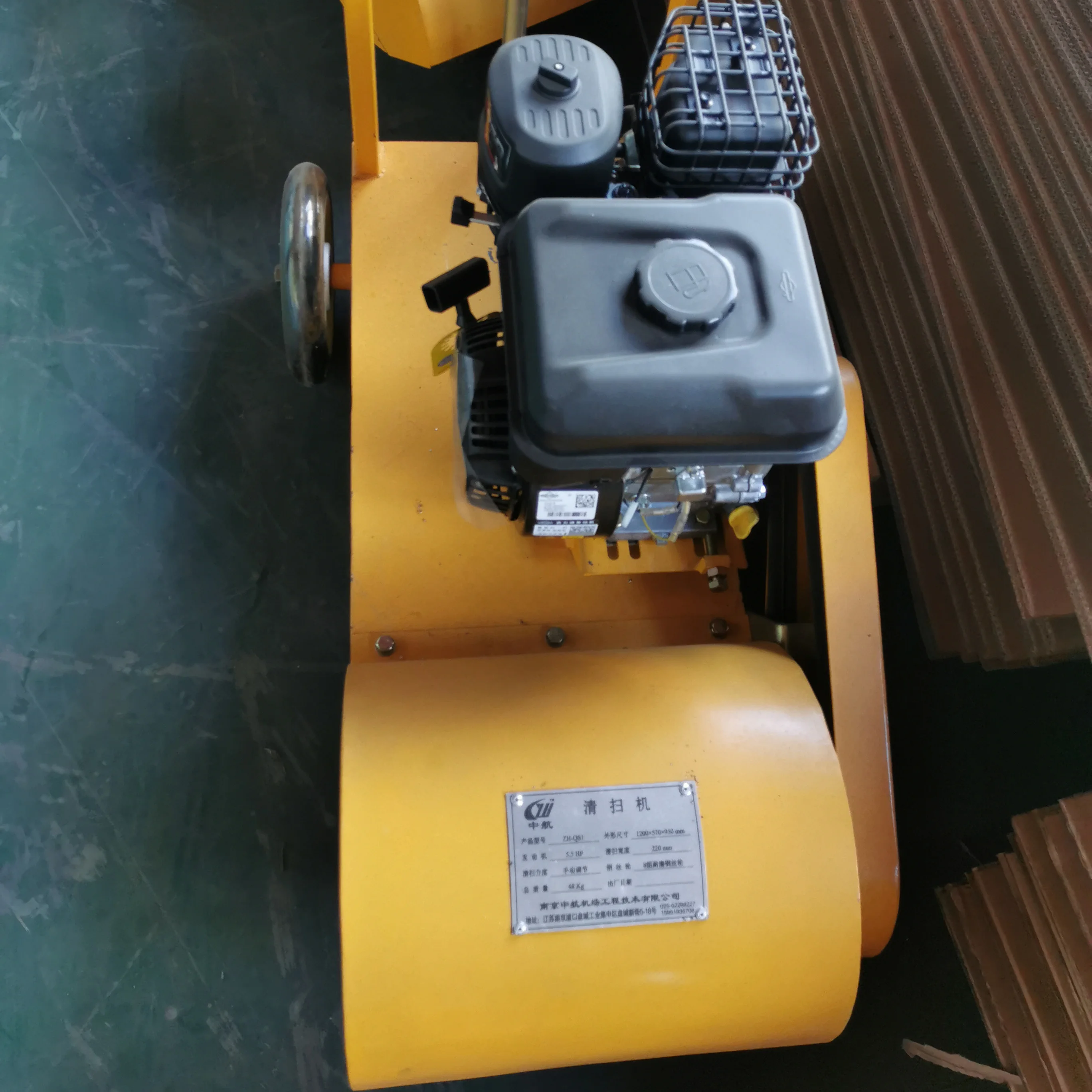 Professional Grade Manufacturer pavement striping traffic line remover machine