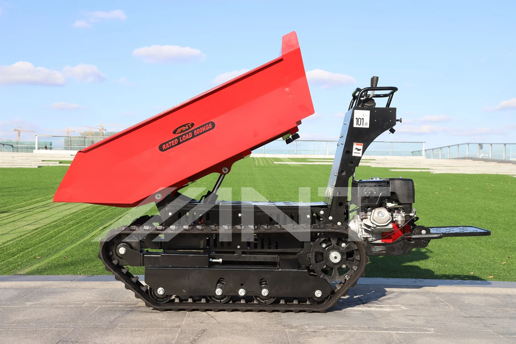 ANT  Tracked Dumper Truck Farm Dumper BY800M Hydraulic Mini Dumper
