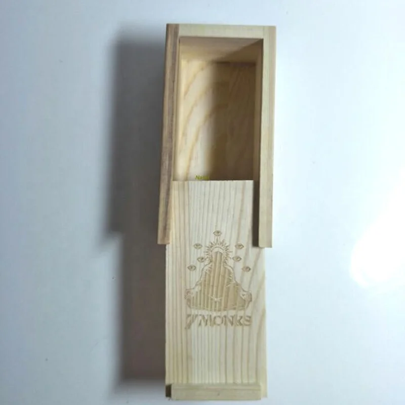 Workshop actual filming Exquisite mini - slide lid wooden gift box FOR christmas gift