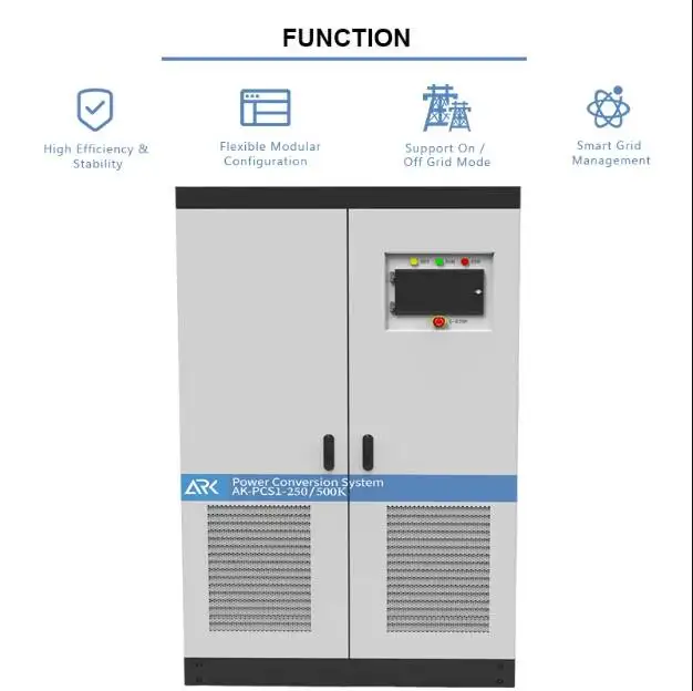 Промышленное решение Pcs Dc To Ac 100kw 150kw 400vac система преобразования мощности