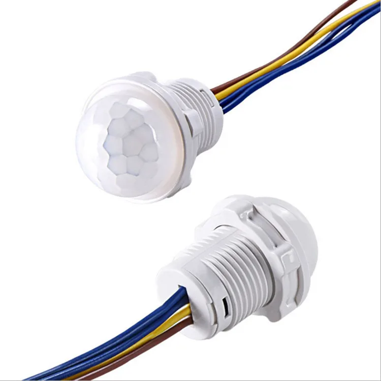 24W 40W 220V 240V High Voltage Light Dimming With Infrared Body Sensor Switch For Bathroom Entryway