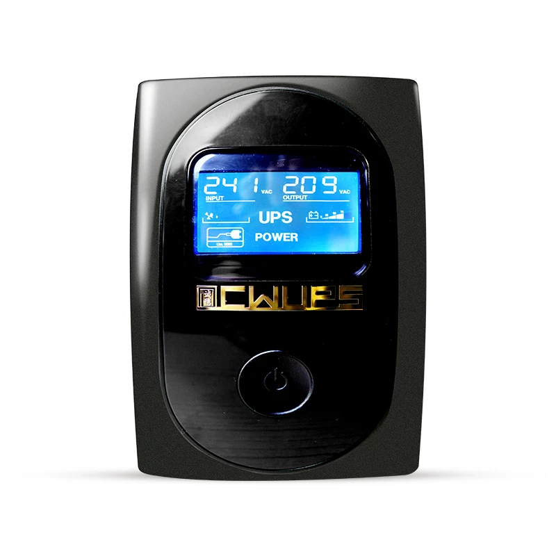 cwups CE Approved 5V 9V 12V DC Backup battery 500VA 650VA 800VA 1000VA  Line Interactive uninterruptible power supply UPS