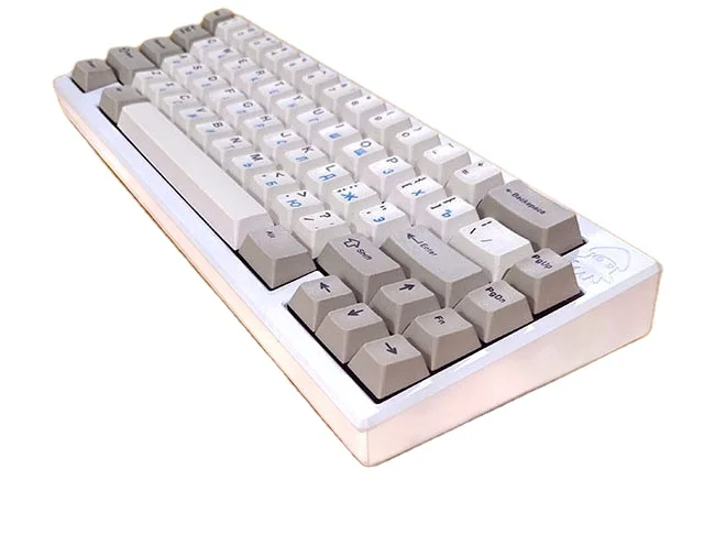Gaojie custom custom cnc 60 percent keyboard mechanical keyboard cnc E-coating surface keyboard