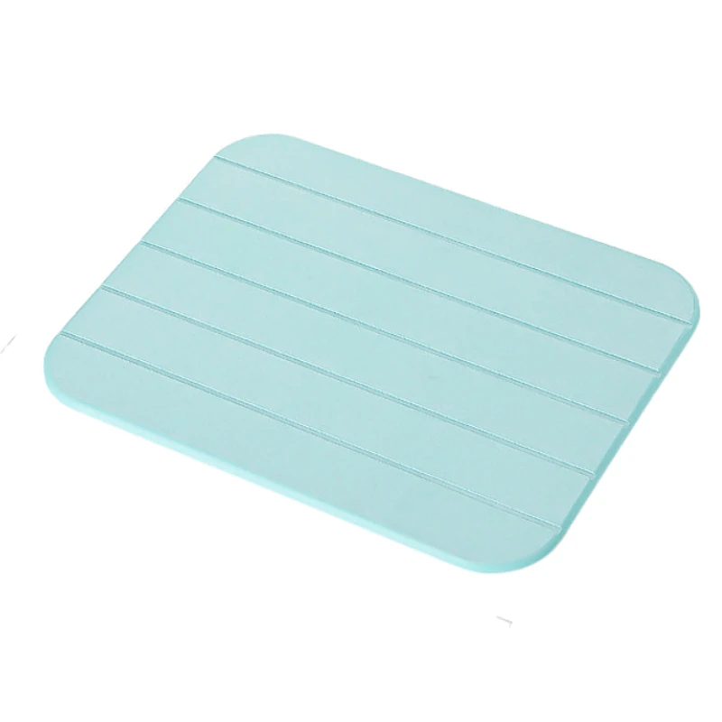 Factory Custom Designs Printing with Low MOQ  Super Absorbent Eco-friendly Diatomite Bath Mat