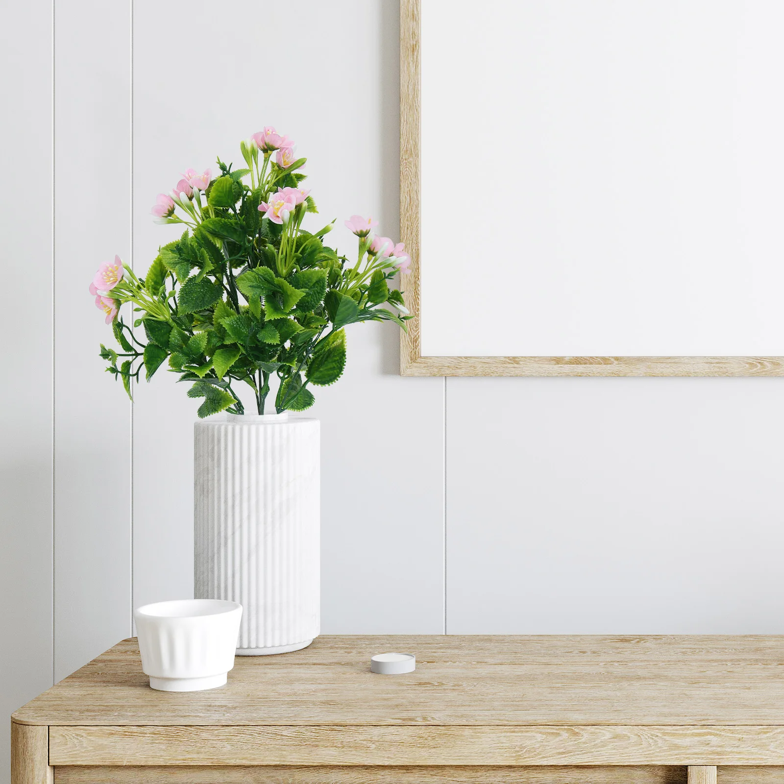 Artificial green plant bouquet planter decoration Home decor Wedding arrangement hot sales High quality artificial flower
