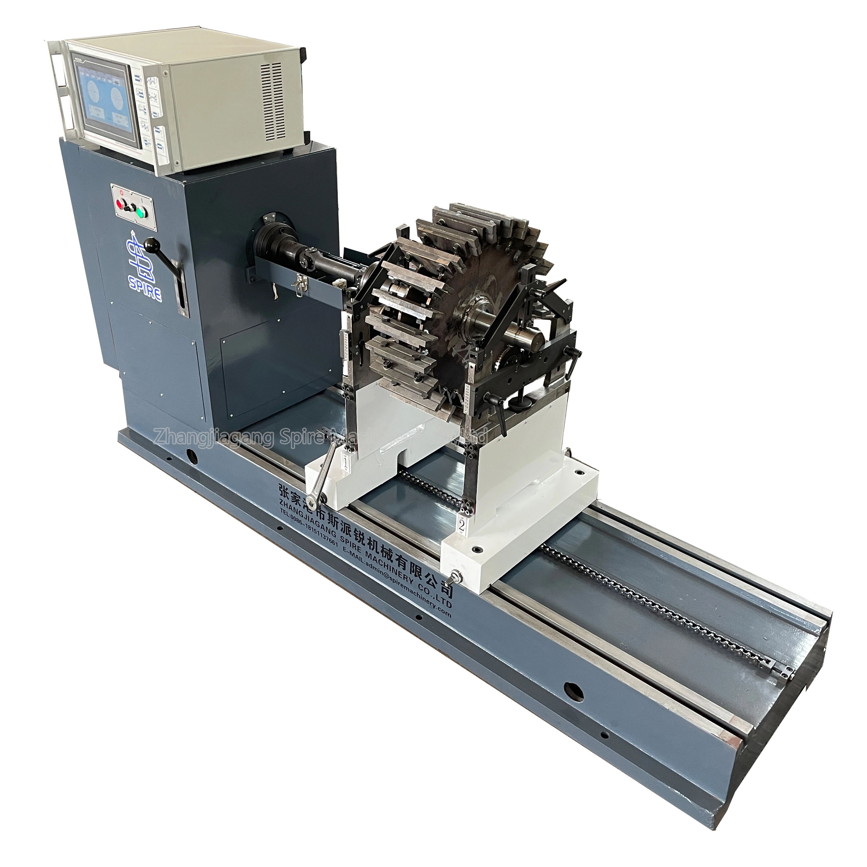 High Precision hard bearing belt driven rotor dynamic balancing machine rotor balancing machine equipment