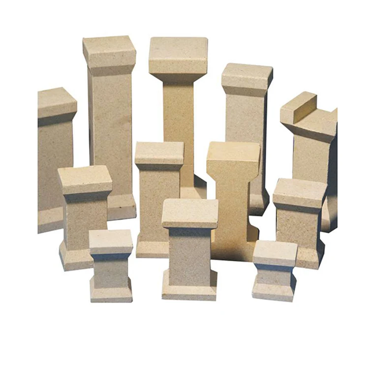 cordierite plate refractory pillar batts and cordierite mullite support Cordierite Pillar