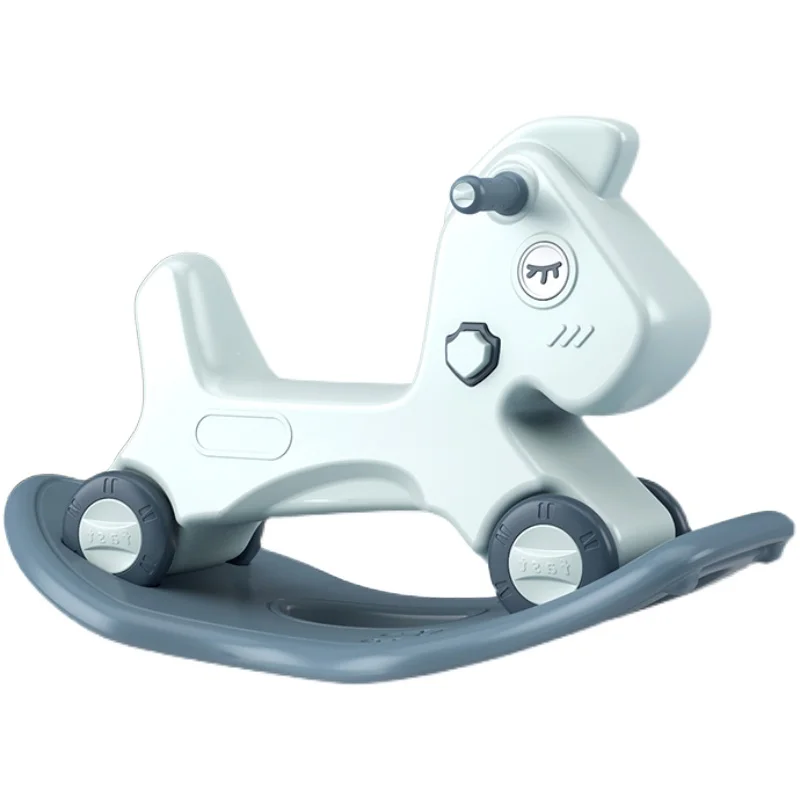 Профессиональная пластиковая игрушка-качалка для животных, любимая ручка для малышей, пластиковые лошади-качалки