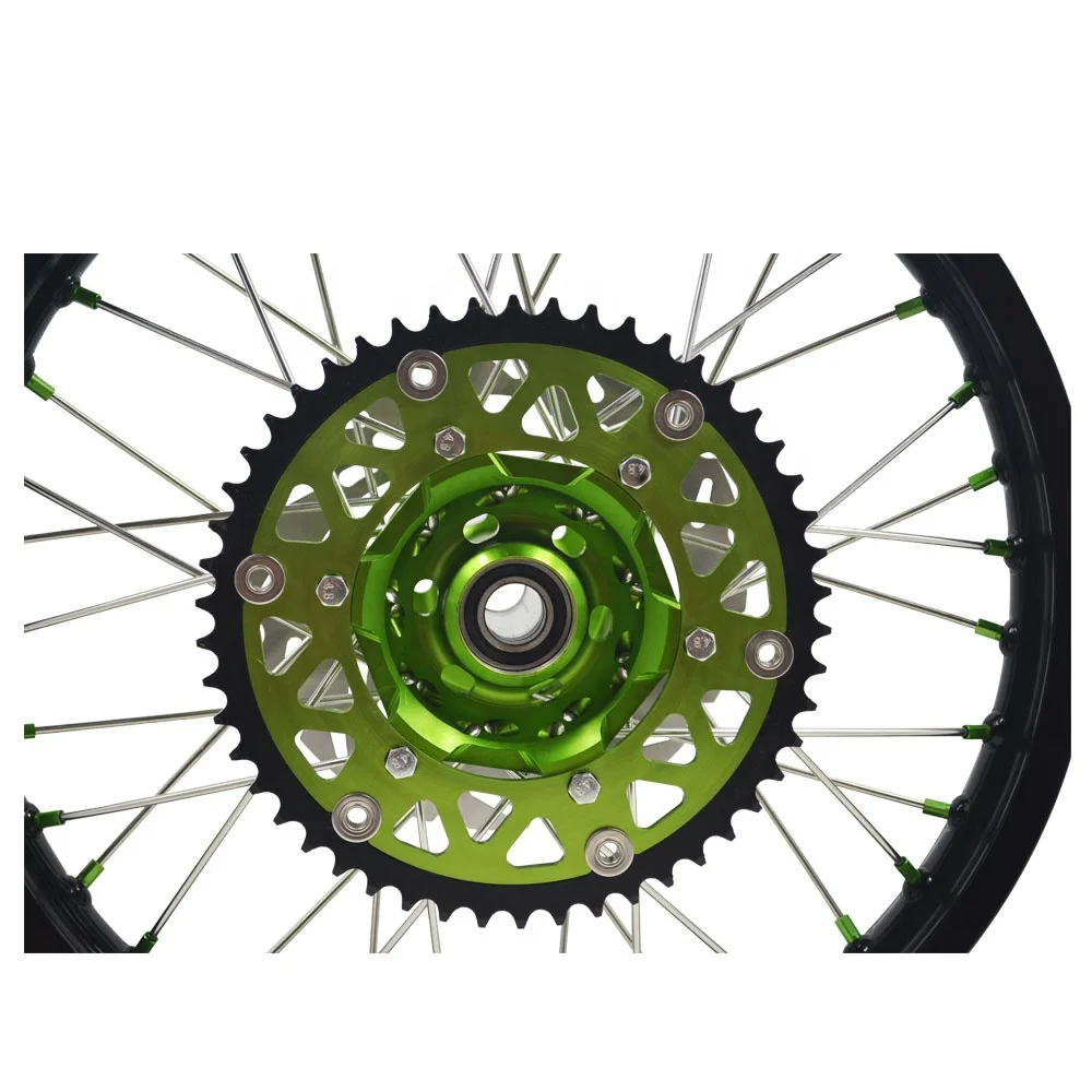 KLX 250cc 450cc spoke wheel motorcycle supermoto wheels for KAWASAKI moq 1set