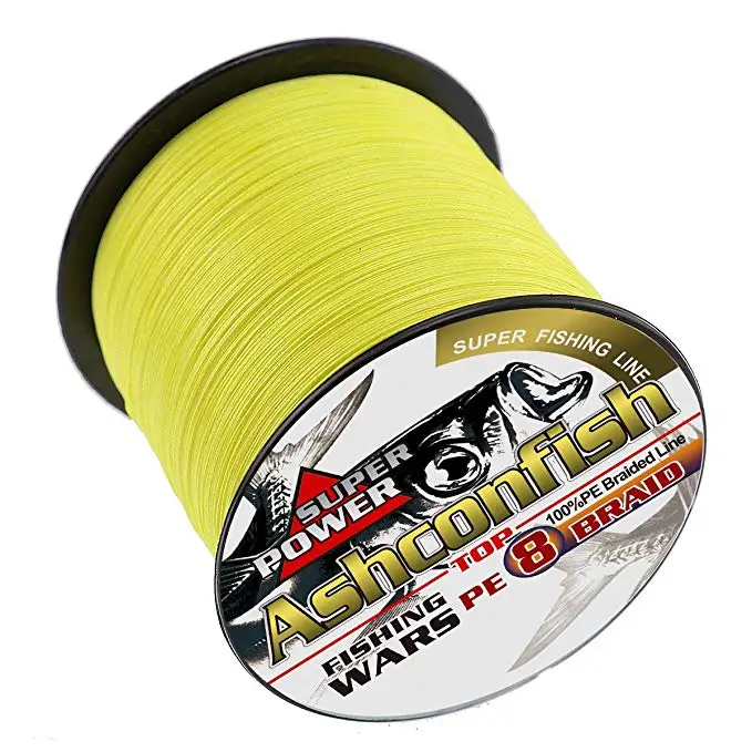 Manufactory wholesale 4 8 9 16 braid fishing threads OEM 300 500 2000meter PE braided fishing line