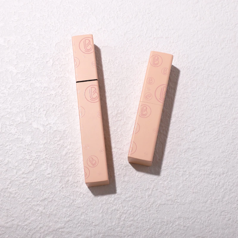 Empty Cosmetic Packaging Mascara Tube Container Gel Mascara Bottle Wholesale Lip Tubes Container Brush For Pink Recyclable Cap