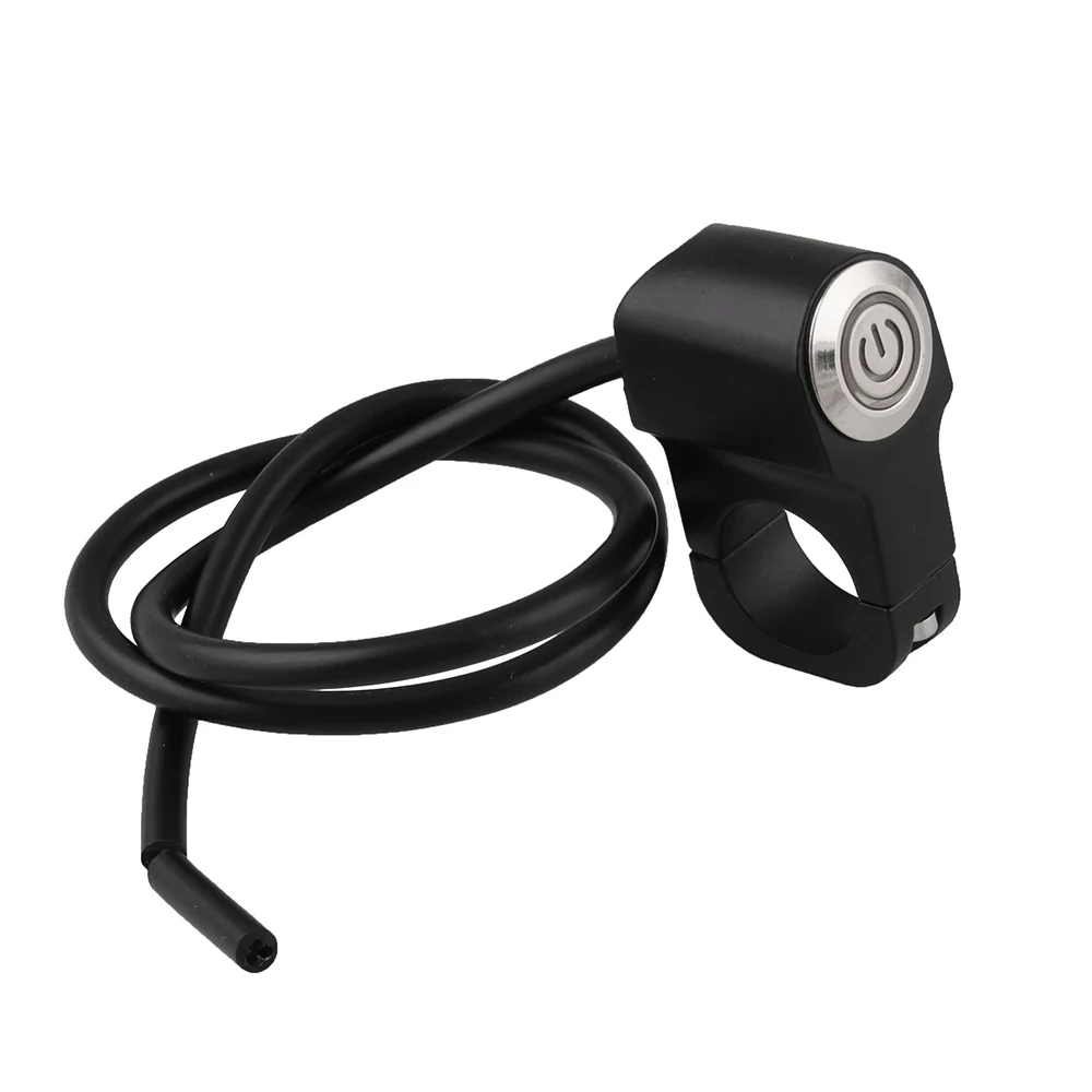 25 мм 1 дюйм синий светодиодный мотоцикл ADV двойной спортивный велосипедный руль вкл/выкл переключатель для противотуманных фар 12 В Универсальный