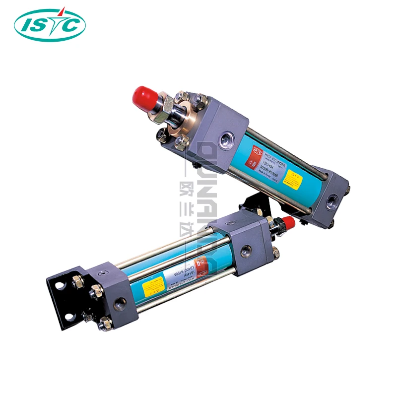 South Korea ISTC hydraulic cylinder IS140H CB63B-B350 standard tie rod square cylinder