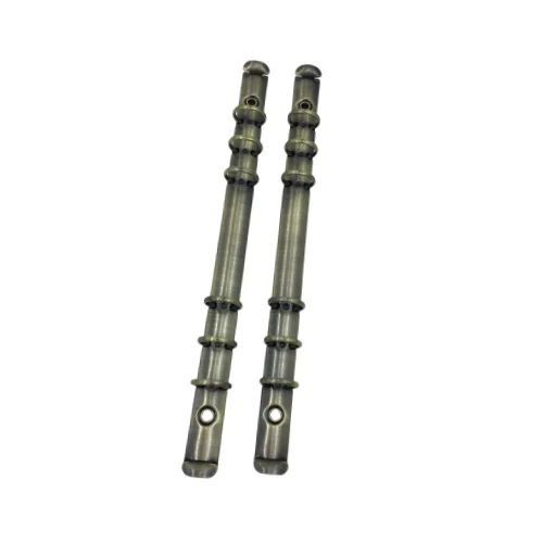 Factory direct sales six rings bronze personalized metal folder