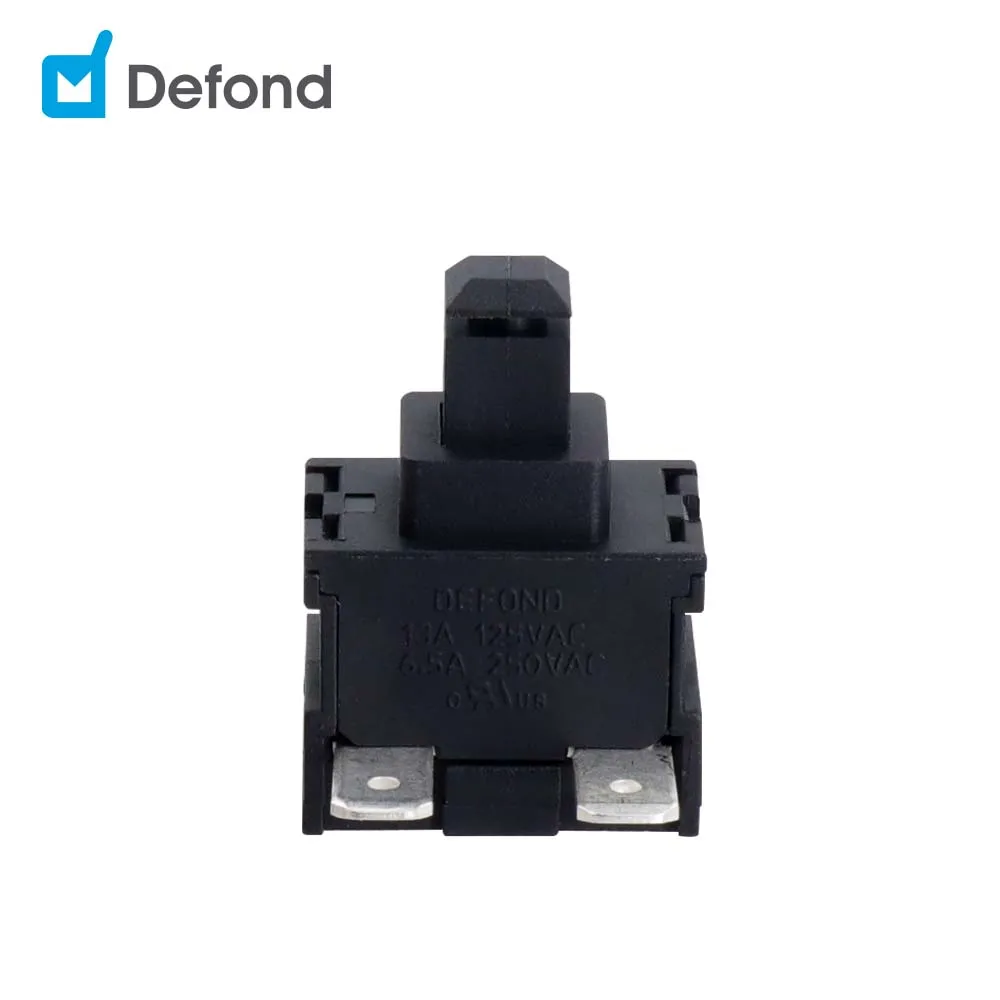 metal push button switches high power Defond CPU-1113-R-AAG32-03R 13a 12a 6a 125vac on-off push button switch momentary on-(on)