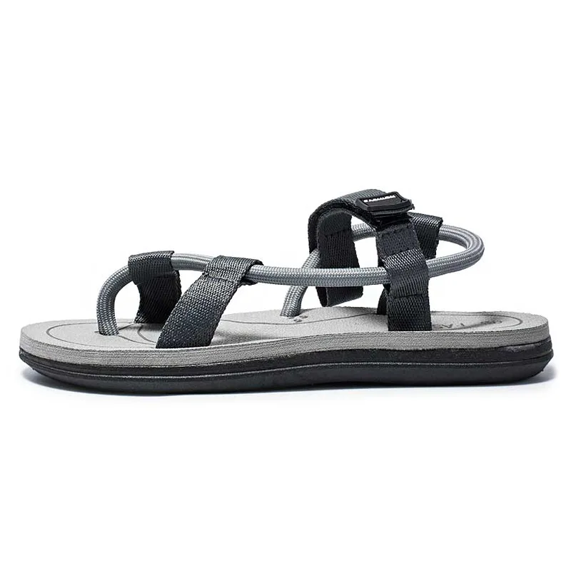 
2021 Flat Open-toe Strap Rubber Casual Sandal Dual-use Slippers Summer Men Beach Women Sandals 