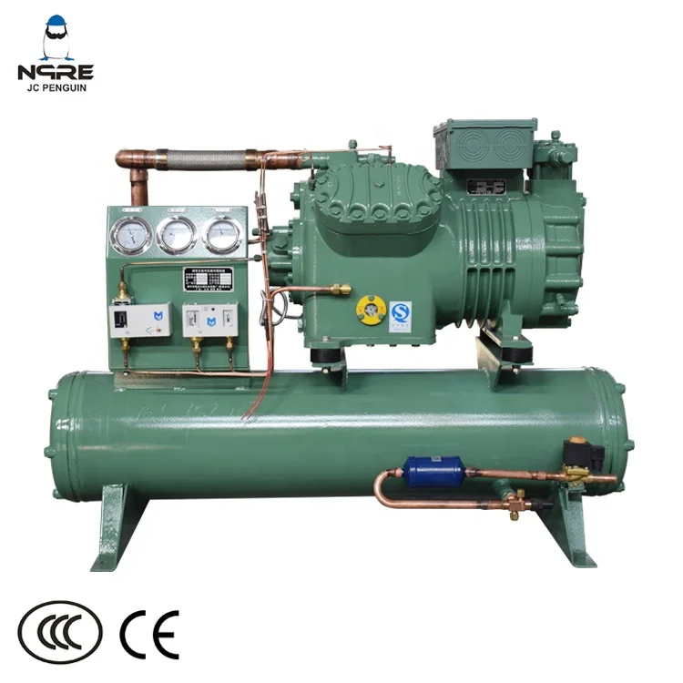 10HP Open Type Semi-hermetic Freezer Compressor Cold Room Condensing Refrigeration Equipment Unit