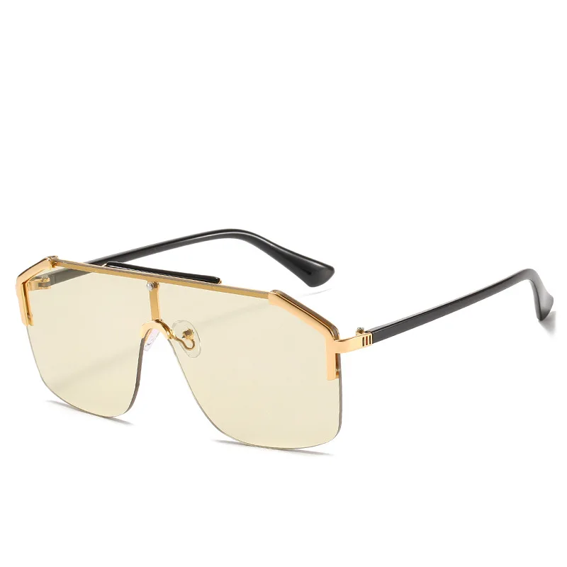 2024 New adult glasses Trend Plate sunglasses Nylon sheet sun shade sunglasses for men and women