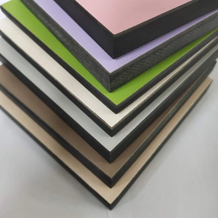 Decorative 0.6mm HPL/High Pressure Laminate Formica 1230x2450x0.6mm White Phenolic Resin HPL