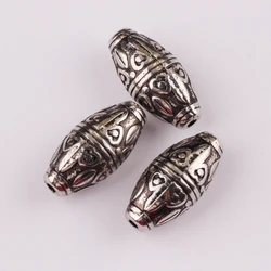 Inside Hole 3mm CCB antique rhodium delica Beads End Caps Beads DIY Jewelry Making Findings Charm Beads
