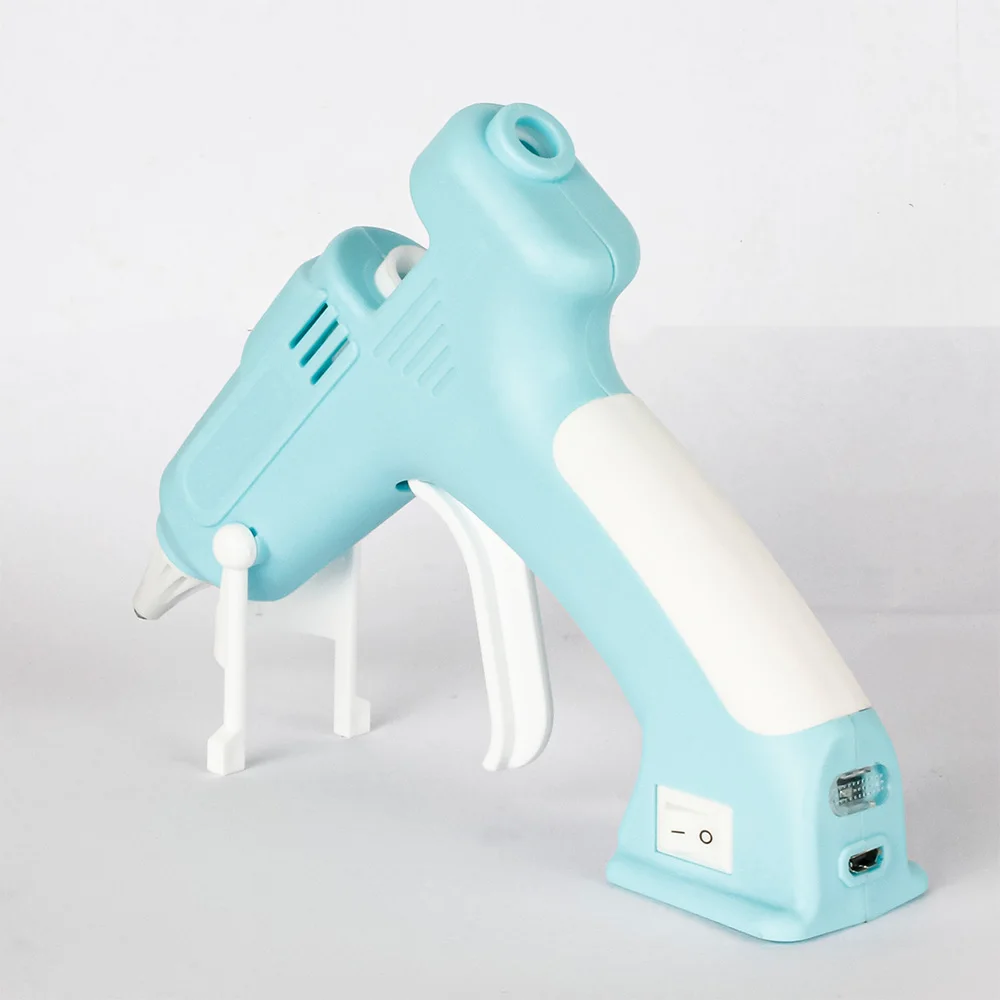 High Quality Cordless Lithium Battery Creative DIY MICRO-USB Hot Melt Glue Gun