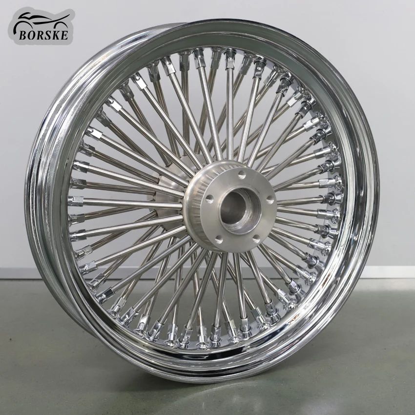 manufacturer custom Wholesale Harley Spoke Wheel Accessories 16/18/21/23x3.5 inch Forged Steel Wire Wheel for Harley Davidson