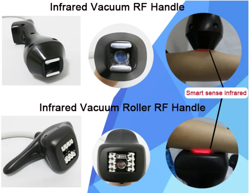 Hot Sale 2 in 1 Infrared rf 80k Body Massage Vacuum Roller Slimming machine