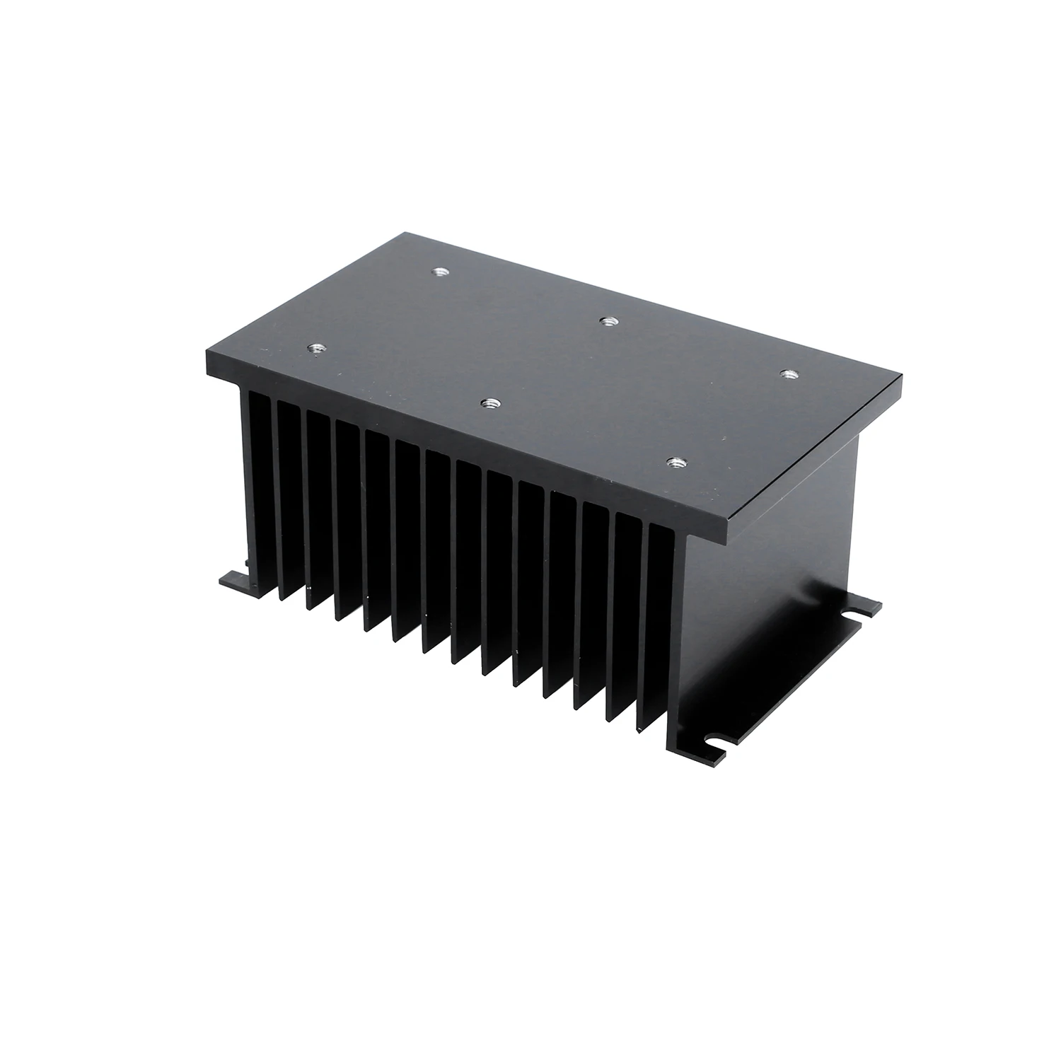 custom cnc machining extruded aluminum heatsink Precision Parts for Amplifier car radiators