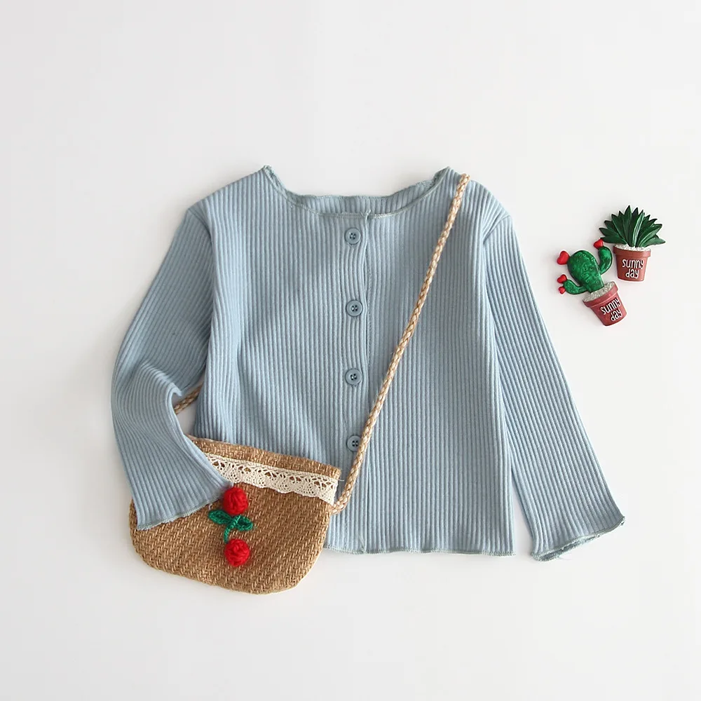 Autumn Baby Sweater Pullover Newborn Girls Sweaters Cardigans Causal Toddler Long Sleeves Knitwear Jackets Autumn Knit Tops