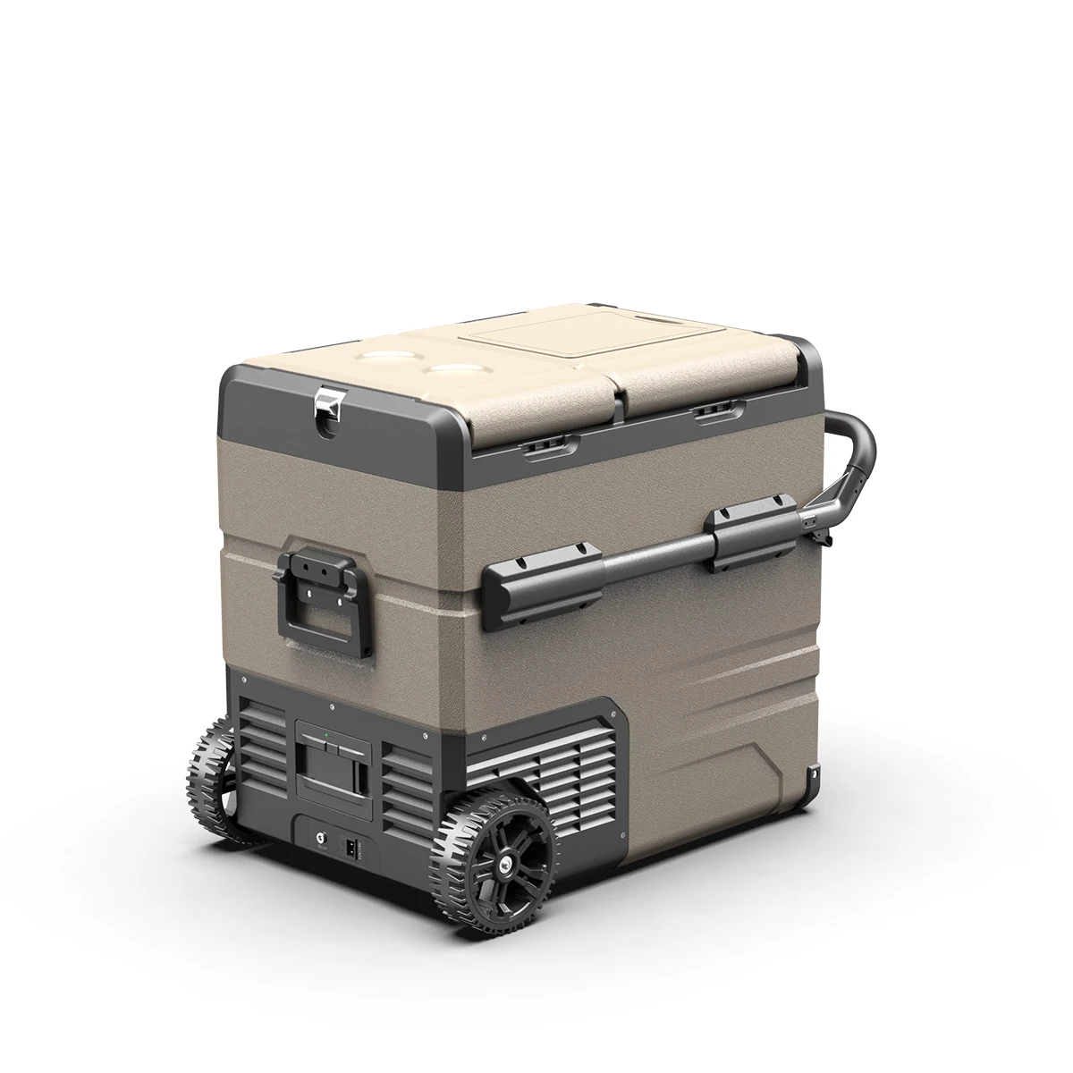 Портативный Двухзонный автомобильный компрессор TAW45, удобный портативный холодильник на солнечной батарее, 45 л, 12 В постоянного тока, с электронным управлением, для кемпинга