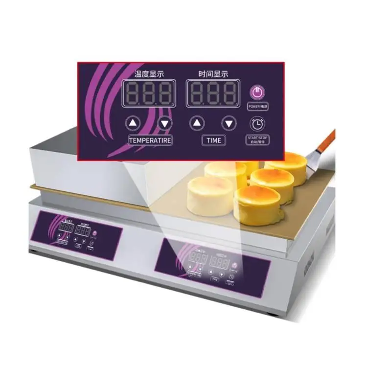 Fluffy Japanese Souffle Dorayaki Pancakes Maker Machine