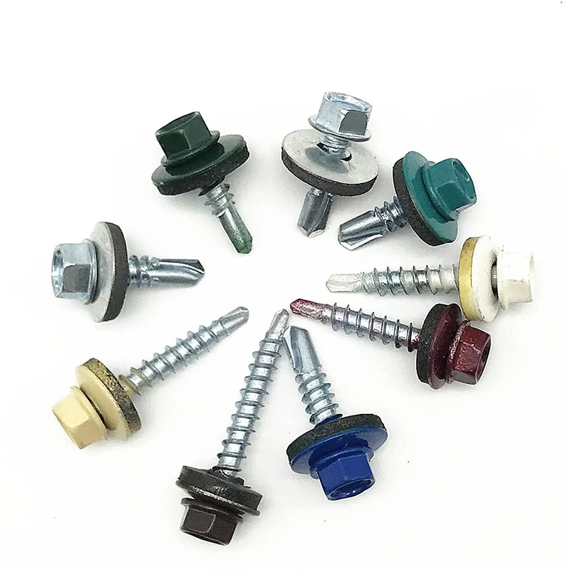 sds Screws Manufacturing Hex Head ss 304 Carbon Steel Hot Dip Self Drilling sds Screws