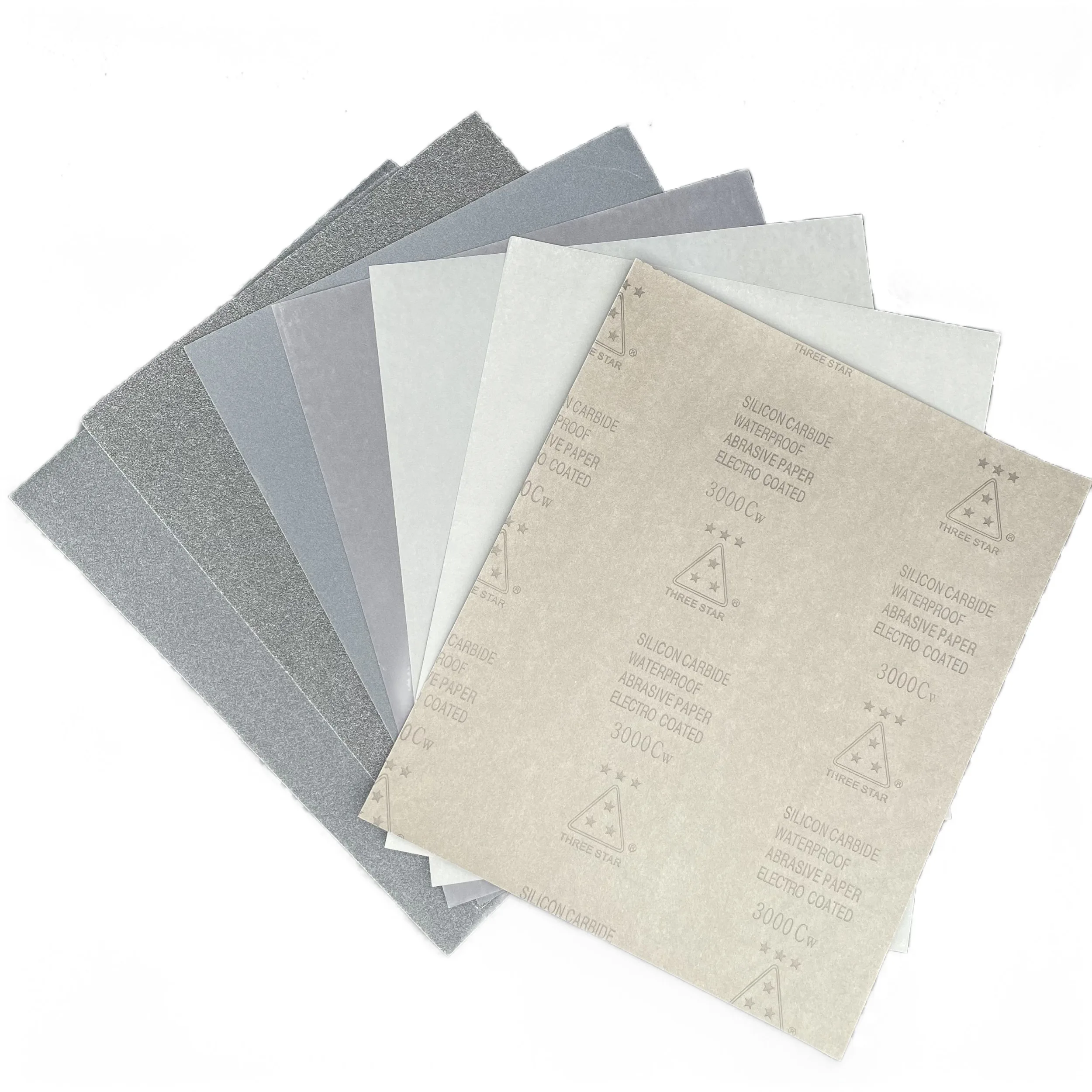 Waterproof Silicon Carbide Latex Abrasive Paper 9'x11' Grit 120 Sanding Paper 230x280mm Emery Paper Sanding Sheets Sandpaper