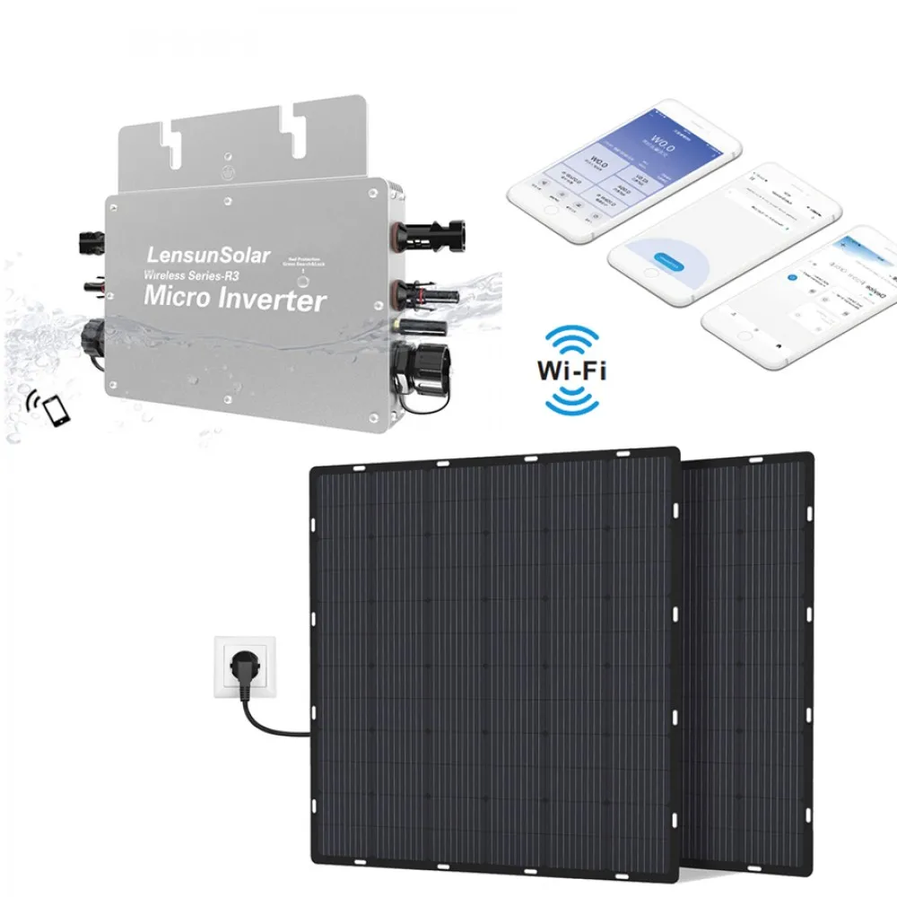 EU Stock Flexible Panels Balcony Solar Balkonkraftwerk 800W 600W complete System solar eu warehouse balcony plug