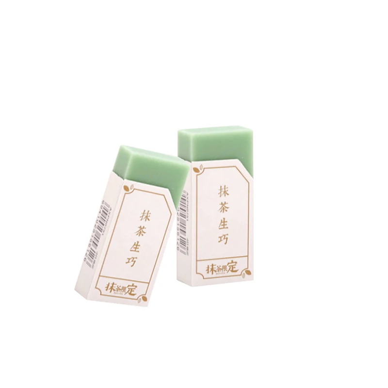 
Matcha Youpin Eraser 4B Clean Less Crumbs Student Exam Stationery Rubber Strip Clean Eraser Personality Stationery Rubber Strip 