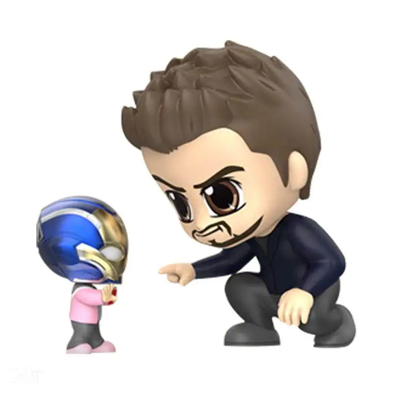 FMV054 MC Marvel Comics Avengerr IV Iron Mans Tony Stark & Morgan Stark Anime Action Figure Cartoon Statue Hot Toy Doll as Gift
