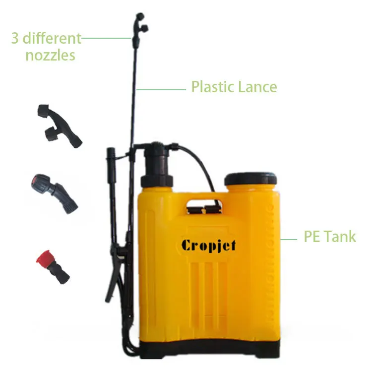 Farmjet Hot Sell 20L Manual Sprayer  For Agriculture PE Tank With Competitive Price Electric backpack type