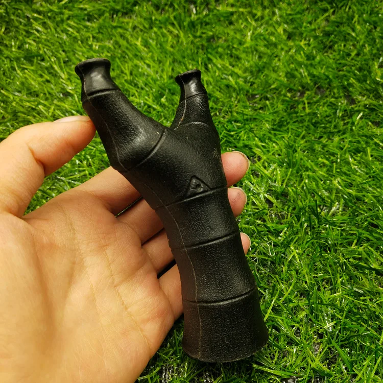 Bamboo Style Sling Shot Kids Toy Resin Hunting Catapult Slingshot Bow