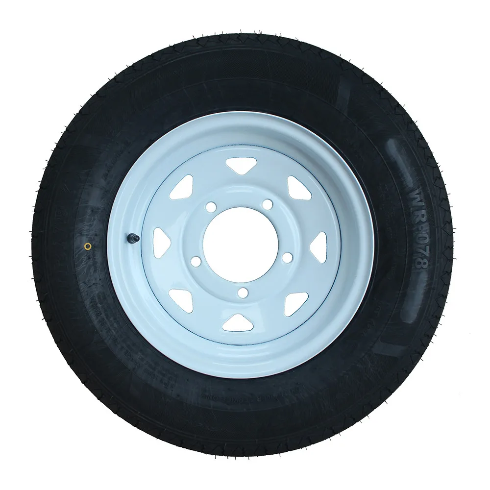 hot sale ST175/80R13  radial tire with steel wheel