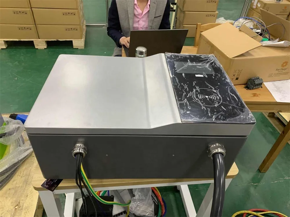 CE Approval 30KW DC EV Charger Calibration Act Meet 550VDC Output COmbo CCS2 OCPP Charging Station