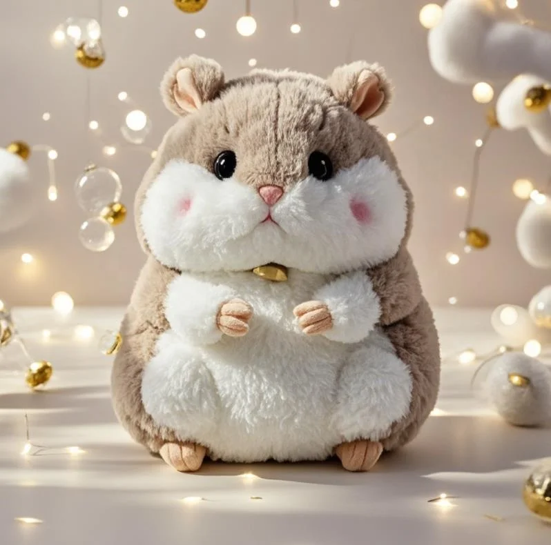 Custom Fat Hamster Plush Toy Stuffed Animal Toys Furry Throw Pillow Stuffed Animals Plushie