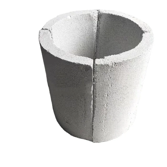 KRS Refractory High Temperature Fireproof Perlite Pipe Perlite Insulation Pipe